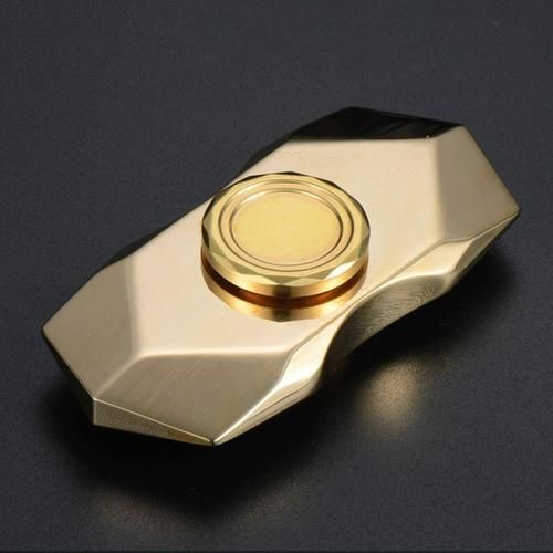 Pure Brass Gear Fidget Spinner